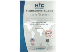 职业健康安全管理体系认证